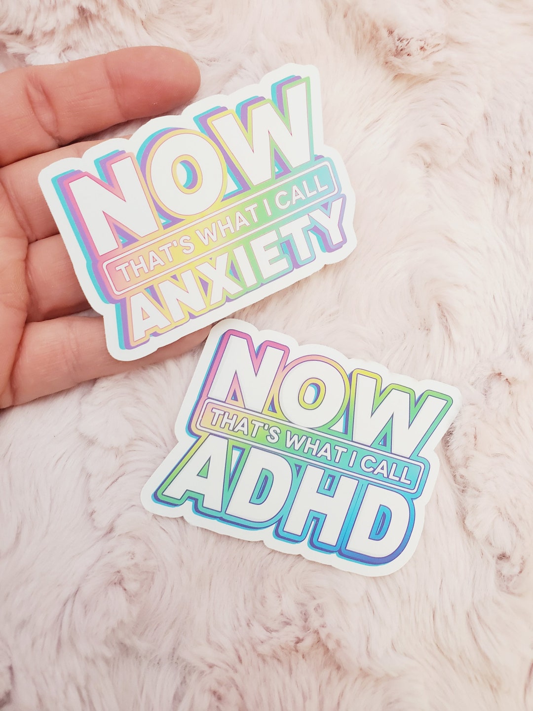 NOW Vinyl Sticker Die Cut - Etsy