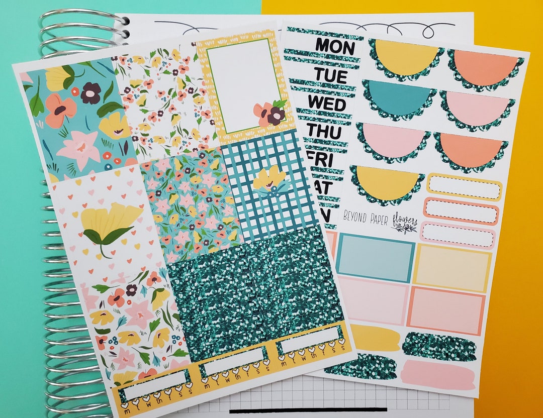 Confetti Flowers Weekly Kit - Etsy