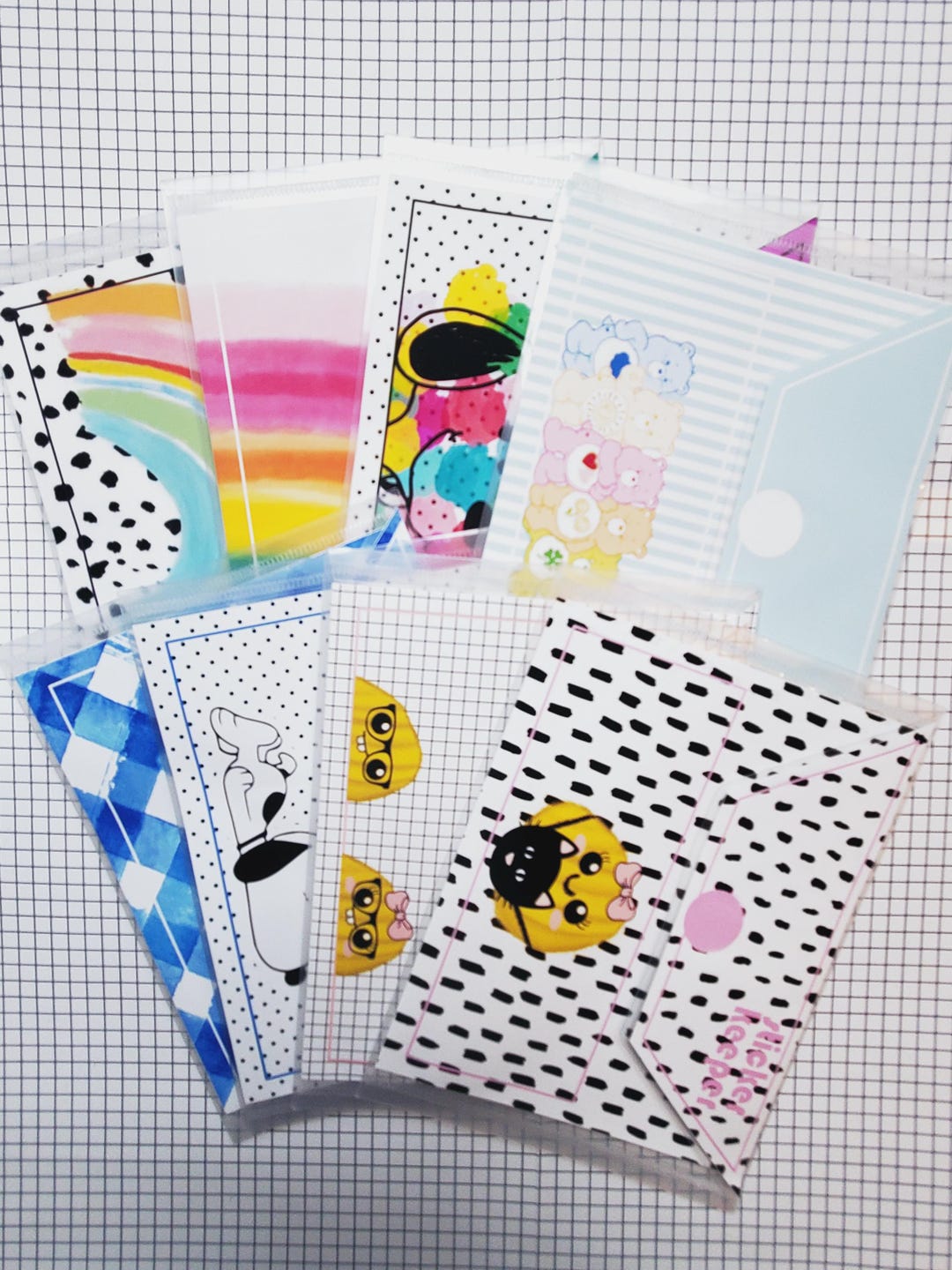 Nostalgic Sticker Keeper 5x7 Pockets - Etsy