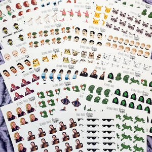 First Edition Famous Funny Meme Deco Sheets