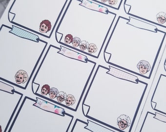 Squad Goals Sticky Note Stickers