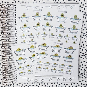 Dill Family Bath Time Deco Stickers