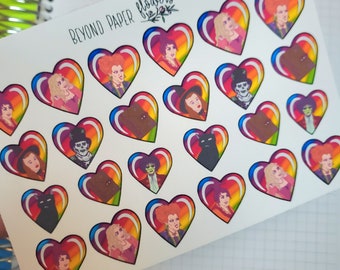 HP Lisa Heart Deco Stickers