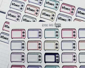 Colorful Microwave Stickers