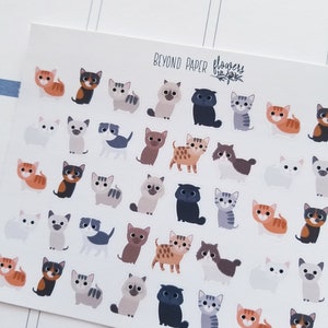 Mixed Kitty Deco Sheet
