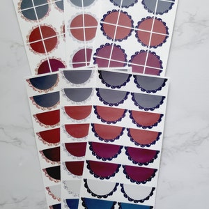 Autumn Night Scalloped Collection