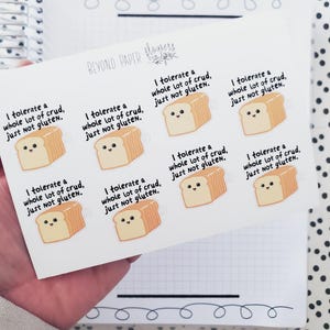 Just Not Gluten... Deco Stickers