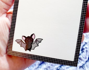 Oopsy Cute Bat Sticky Notes