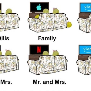 Dill Custom TV Stickers