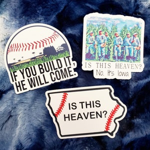 Baseball of Dreams Matte Vinyl Sticker