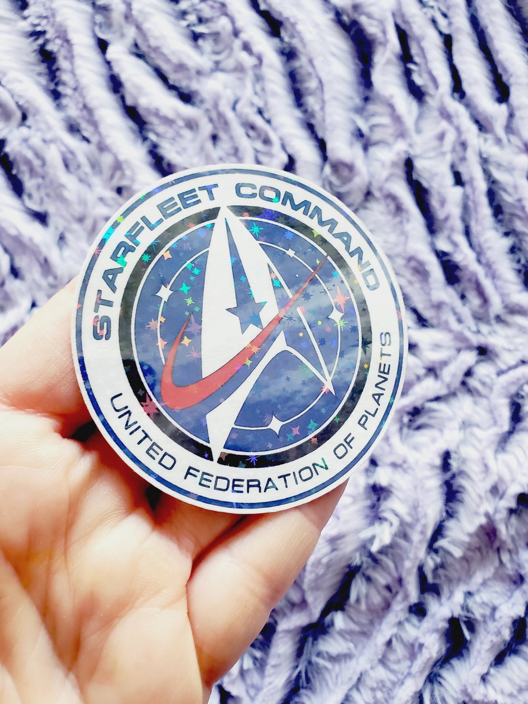 Command Sparkly Sticker Die Cut - Etsy