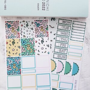Hobonichi COUSIN Retro Balloon Animal Weekly Kit