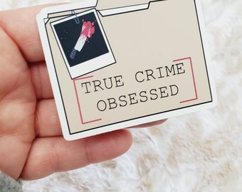 TC Obsessed File Folder Matte Vinyl Sticker