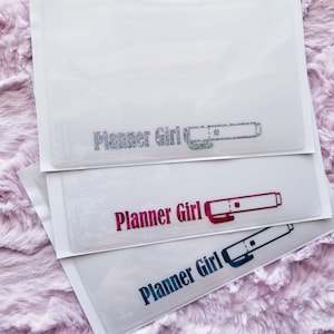Planner Girl 4 x 6 Adhesive Pocket