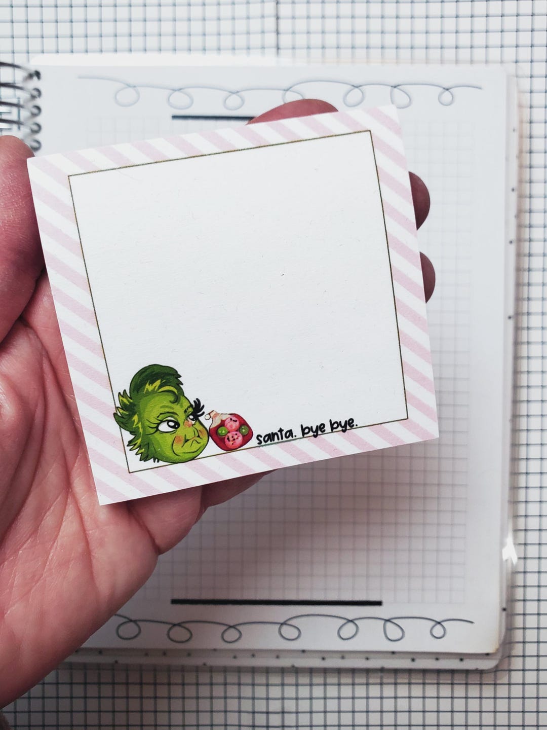 Santa. Bye Bye Post-it® Notes - Etsy