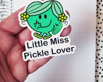 LM Pickle Lover Vinyl Die Cut Sticker