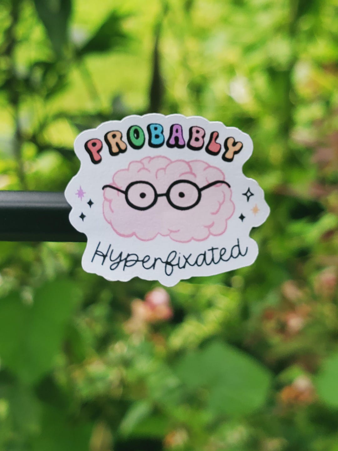 Probably Hyperfixated Deco Stickers - Etsy
