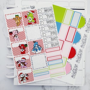 TPC Nation/Academic Planner Christmas Bears Weekly Kit