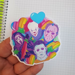 Lisa Horror Group Vinyl Sticker Die Cut