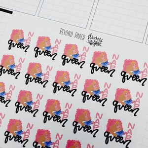 Nap Queen Deco Stickers