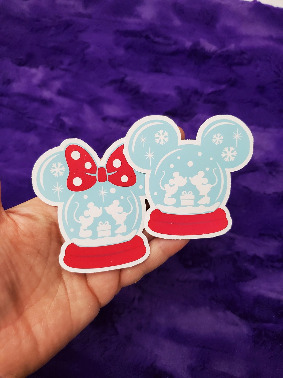Magical Snow Globes Vinyl Sticker Die Cut - Etsy