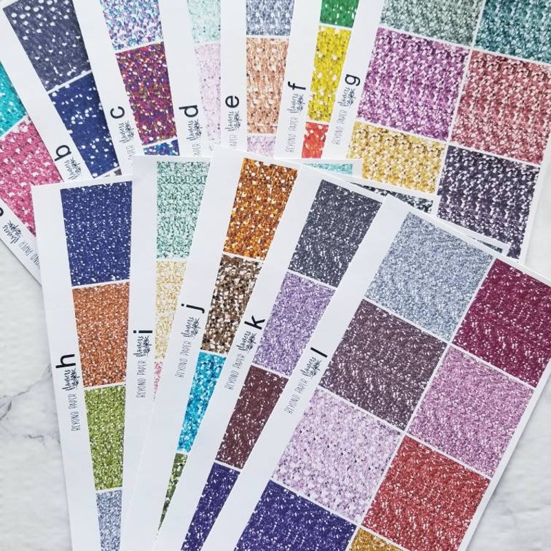 Not Actual Glitter - Etsy