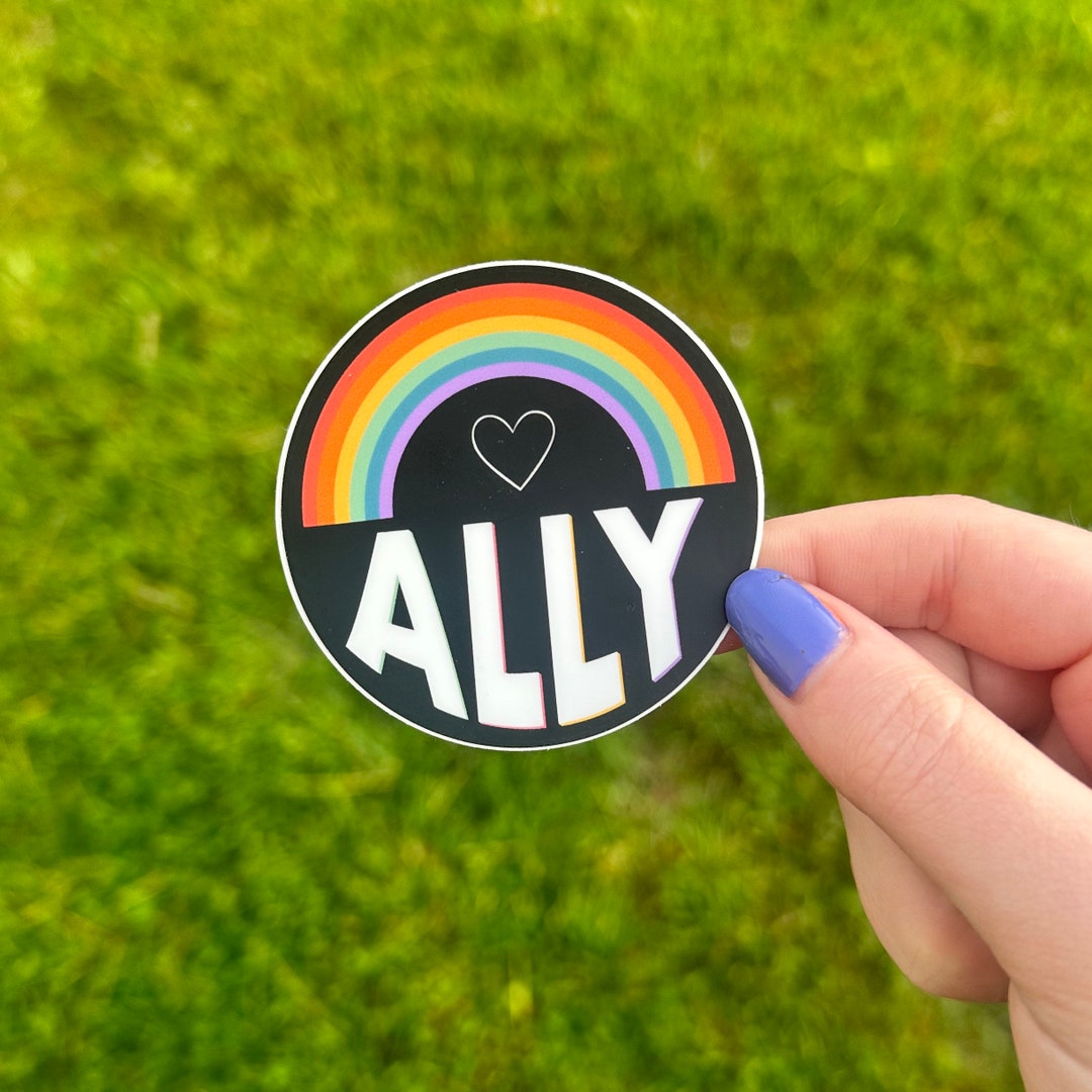Ally Sticker Colorful Sticker Cute Sticker Gift for Her Etsy