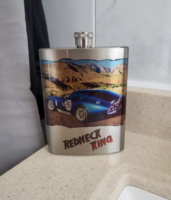 8oz Redneck Stainless Steel Flask 8oz Redneck Stainless Steel Flask
