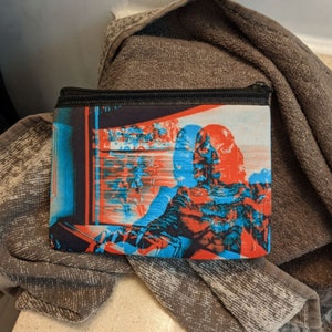 Creature From the Black Lagoon Coin Purse Horror Movies Cosmetic Bag Change Purse