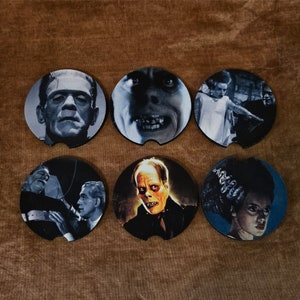 Horror Movie Car Coasters Custom Mix & Match