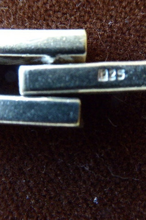 Silver Bracelet. 825 Stamped, Unisex Silver Brace… - image 2