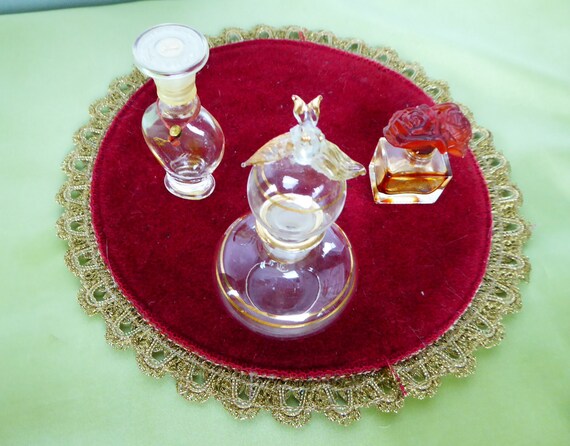 Set of 3 Vintage Perfume Bottles - image 6