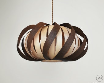 Ceiling light / Pendant lamp from wood. Contemporary design.