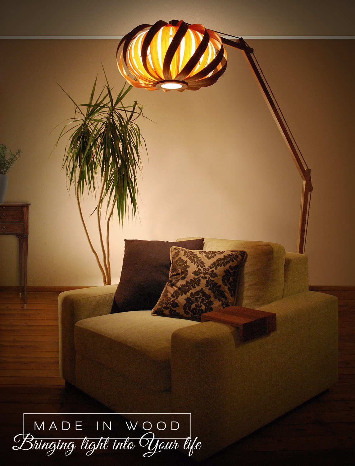 wanhoop Onderscheid Nederigheid Floor Lamp Arch Lamp Design Lamp Veneer Lamp Modern Lamp - Etsy