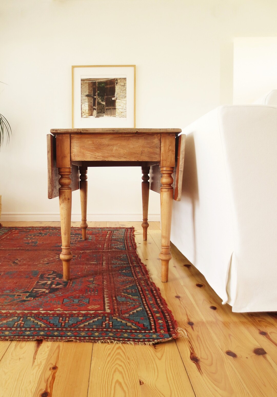 Antique Drop Leaf Table - Etsy