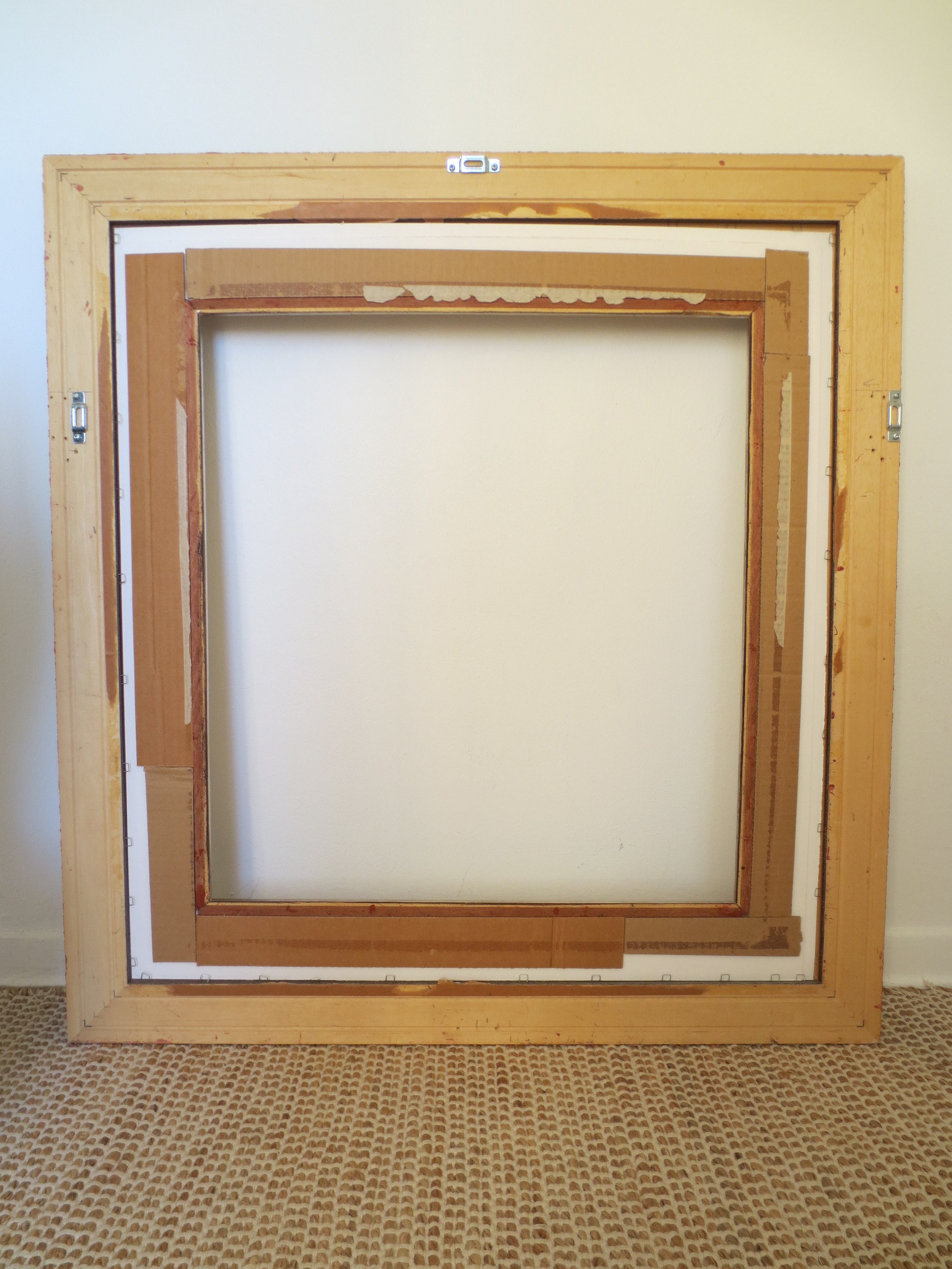 Ornate Vintage Carved Wood Frame 3' X 3' Etsy