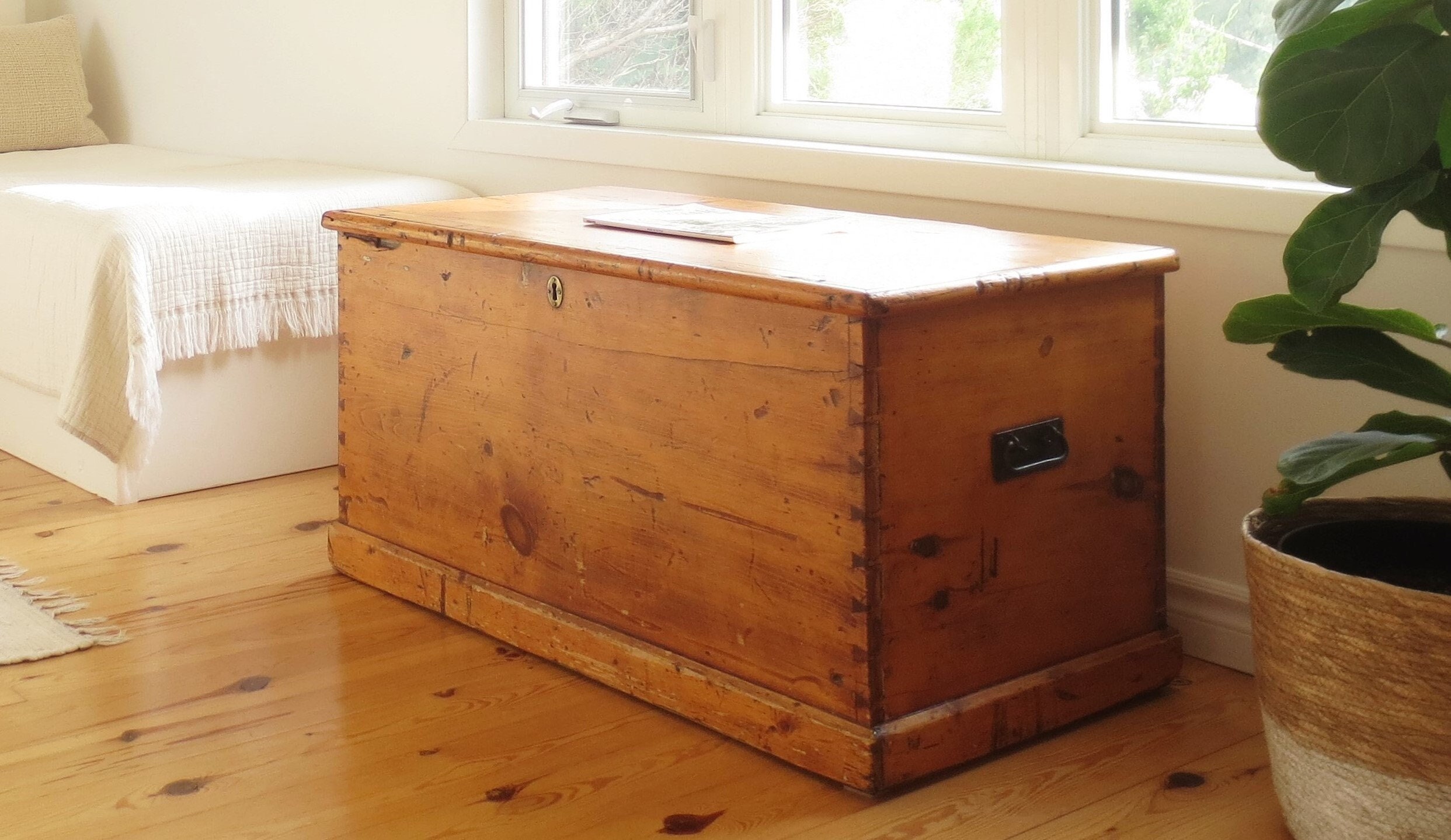 Antique Blanket Box Etsy