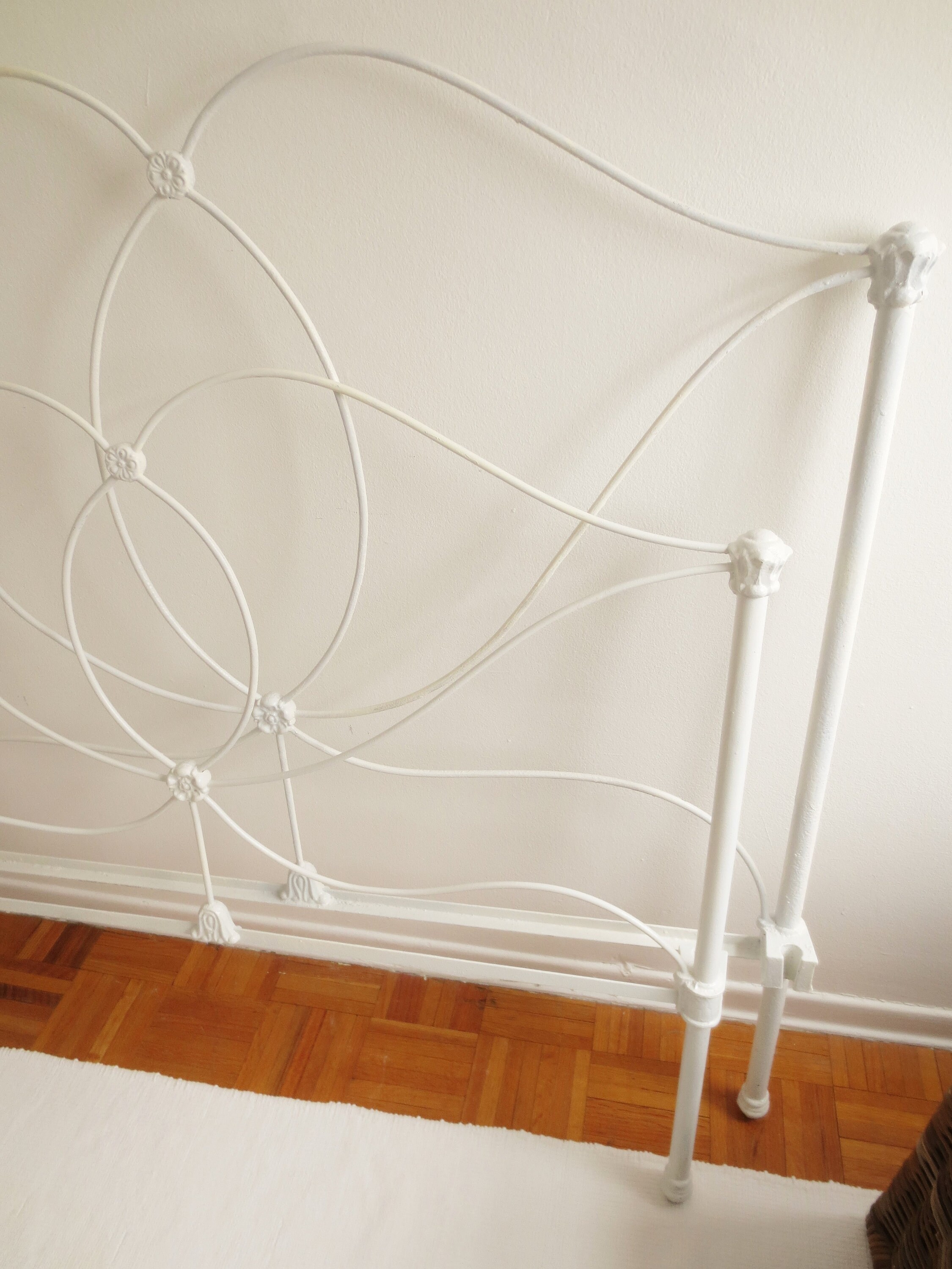 Antique Iron Headboard & Footboard Etsy