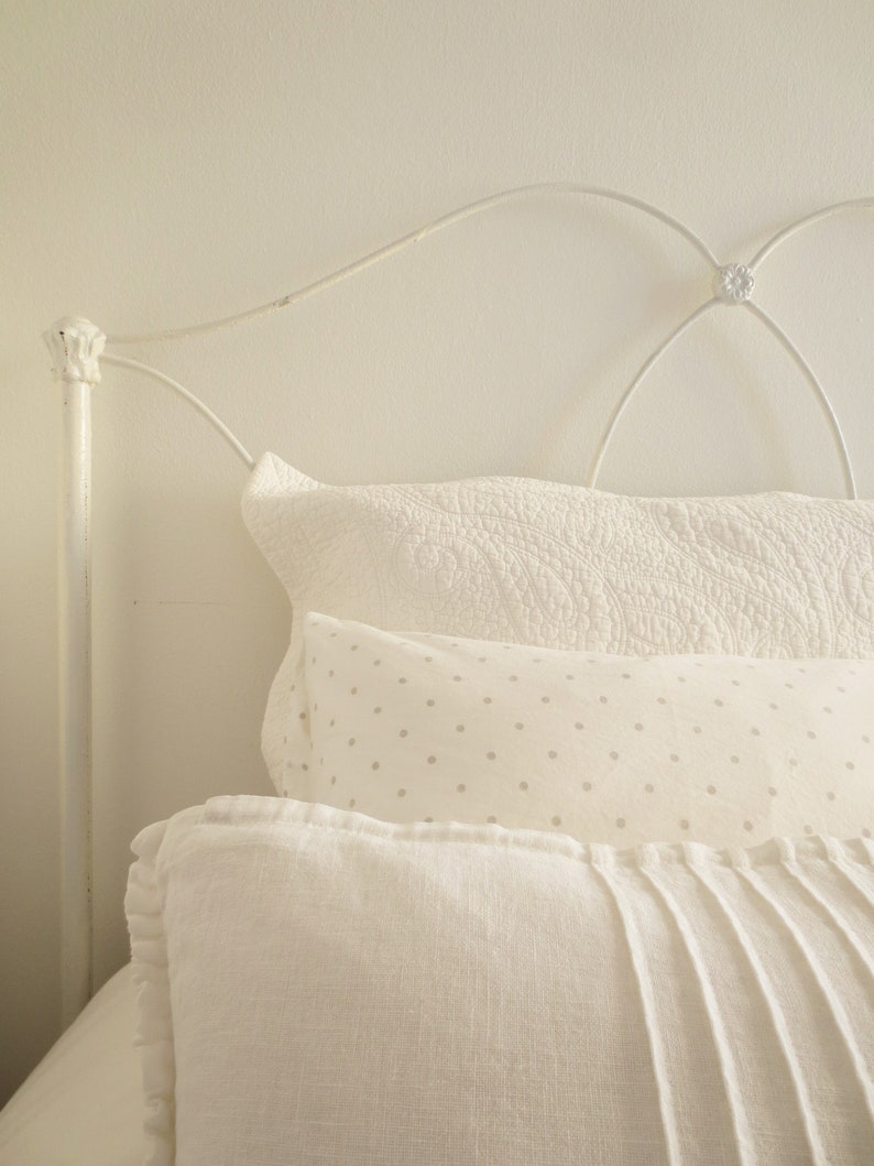 Antique Iron Headboard & Footboard Etsy