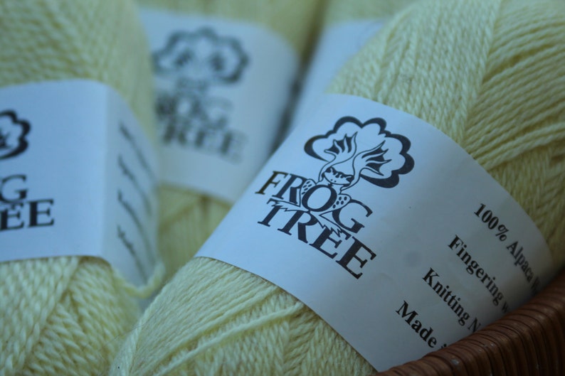 Frog Tree Yarn Alpaca Wool Fingering Weight Color 99 Etsy
