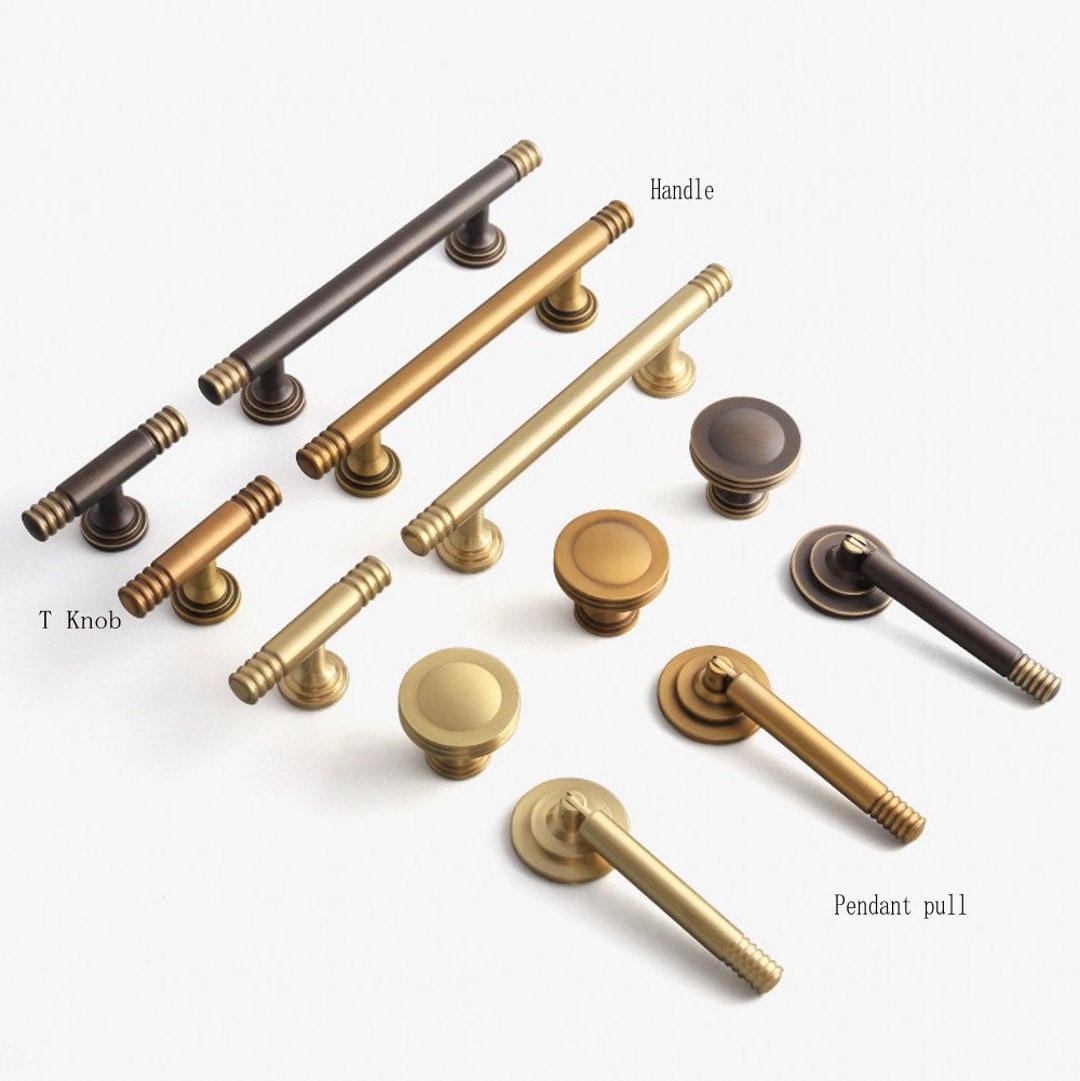 Antique Brass Pendant Pull Bronze Vintage Drawer Pulls Handle Dresser Handles Pulls