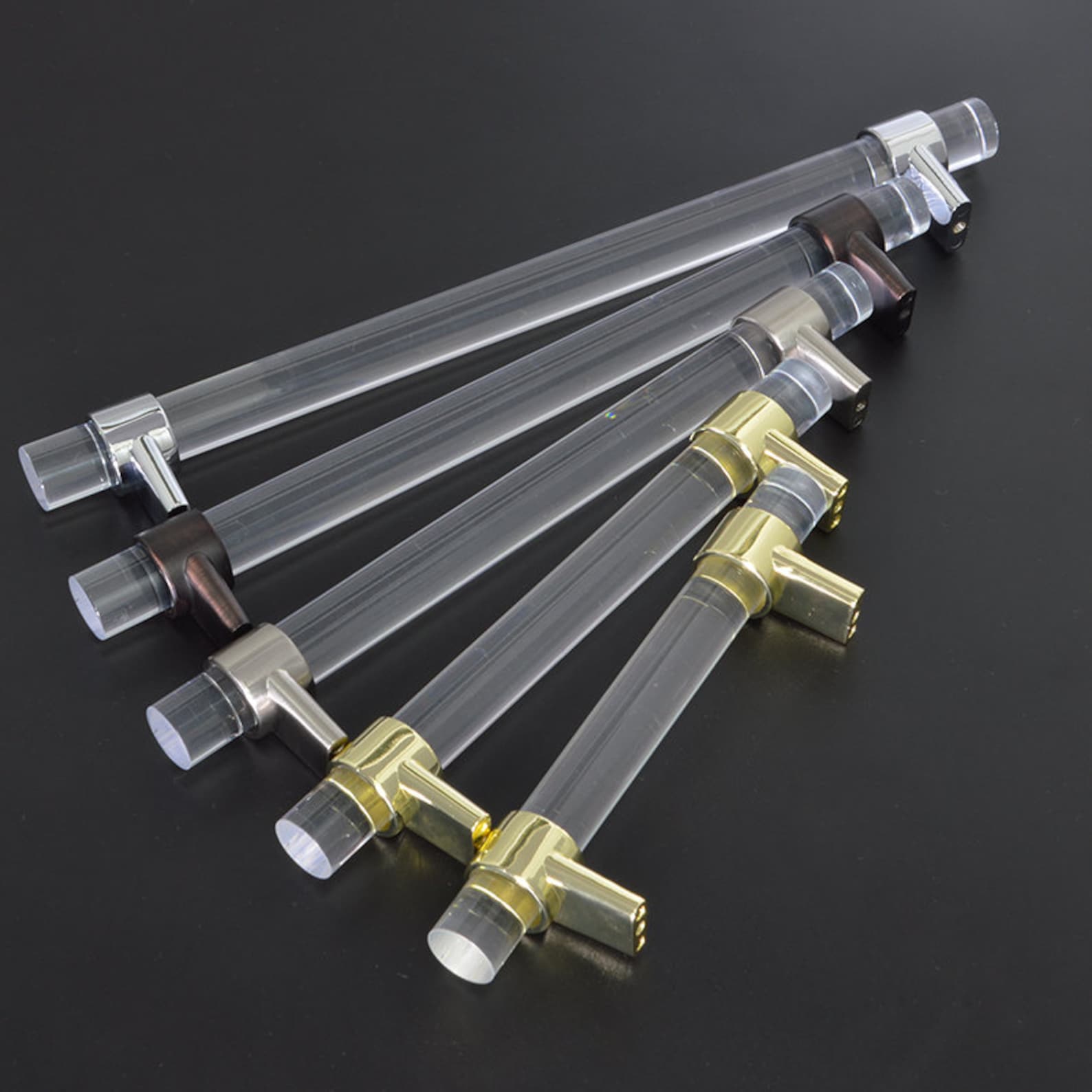 1 Pc 3/8" X 3/8" X 18" INCH LONG SQUARE CLEAR ACRYLIC