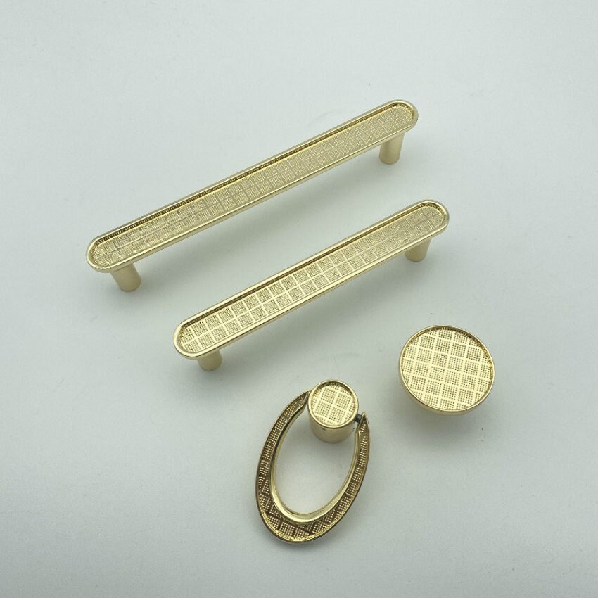 3.75 5 Gold Oval Drawer Pull Handle Dresser Etsy