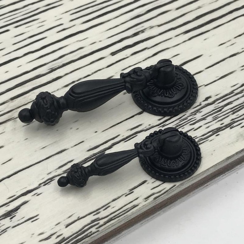 Vintage Pendant Pulls Handles Knobs For Cupboard Drawer Rustic pulls knob Dresser handle Cabinet handle Knobs wardrobe handles Hardware