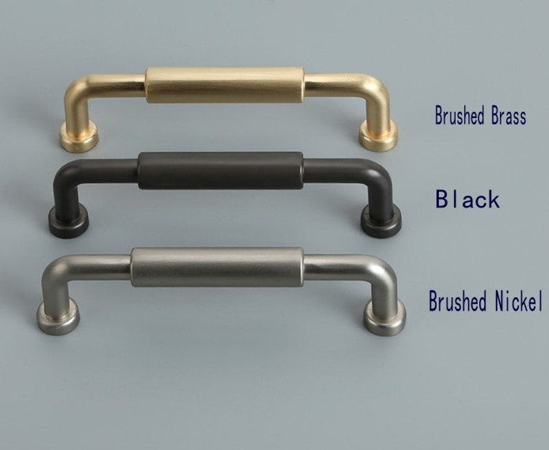 3.75 5 7.5 Modern Furniture Hardware Door Etsy