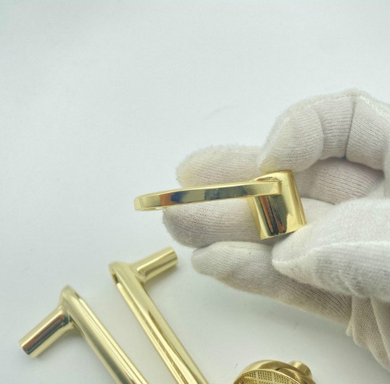 3.75 5 Gold Oval Drawer Pull Handle Dresser Etsy