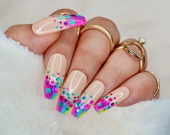 Nude Color Nails - Etsy