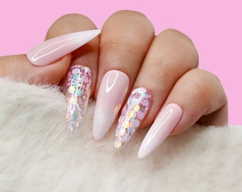 Pink Sparkles Nude