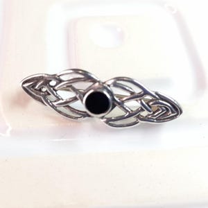 Vintage Sterling Silver Celtic Knot Brooch Kit Heath Scottish Style Jewellery
