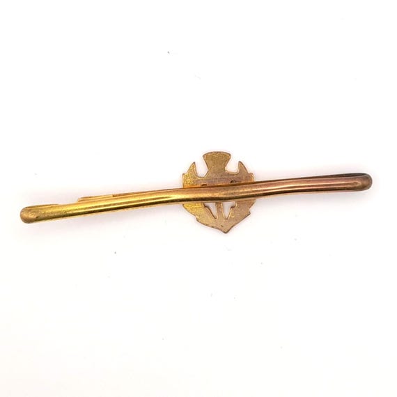 Clip De Cravate Vintage Washington DC Capitol - Finition Or Métal